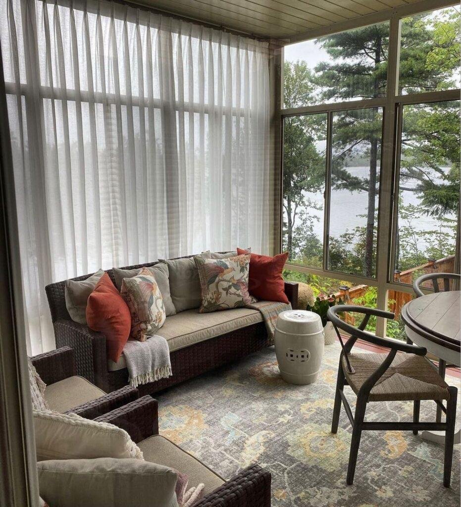 Custom Roman Shades in Toronto