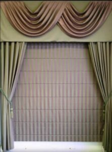 What are some good custom curtain options for a rustic theme? - Crazy Joe's Drapery and Blinds