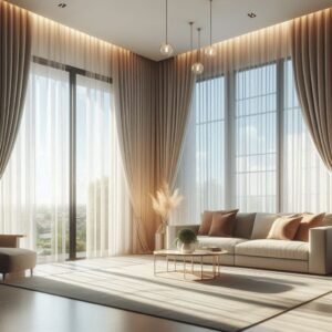 Custom Roman Shades Near Pickering