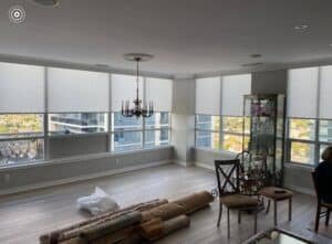 Image of a beautifully designed room featuring Custom Blackout Curtains by Crazy Joe’s in Brampton