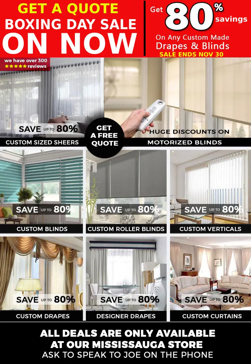 boxing day sale blinds