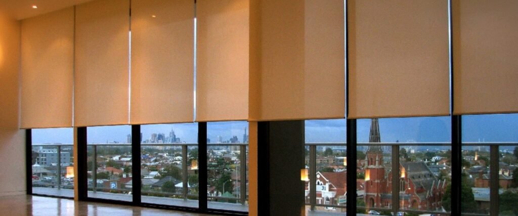 Image of a beautifully installed custom drapery in a Brampton home. Alt text: "Custom Drapery Fabrics by Crazy Joe’s in Brampton