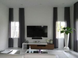 Custom drapes by Crazy Joe’s in Vaughan