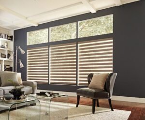 Modern Custom Blinds by Crazy Joe’s in Pickering Living Room