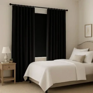 Blackout Drapes Guest Room Suites Essential, restful, and private-blocks outside light completely for superior sleep quality.