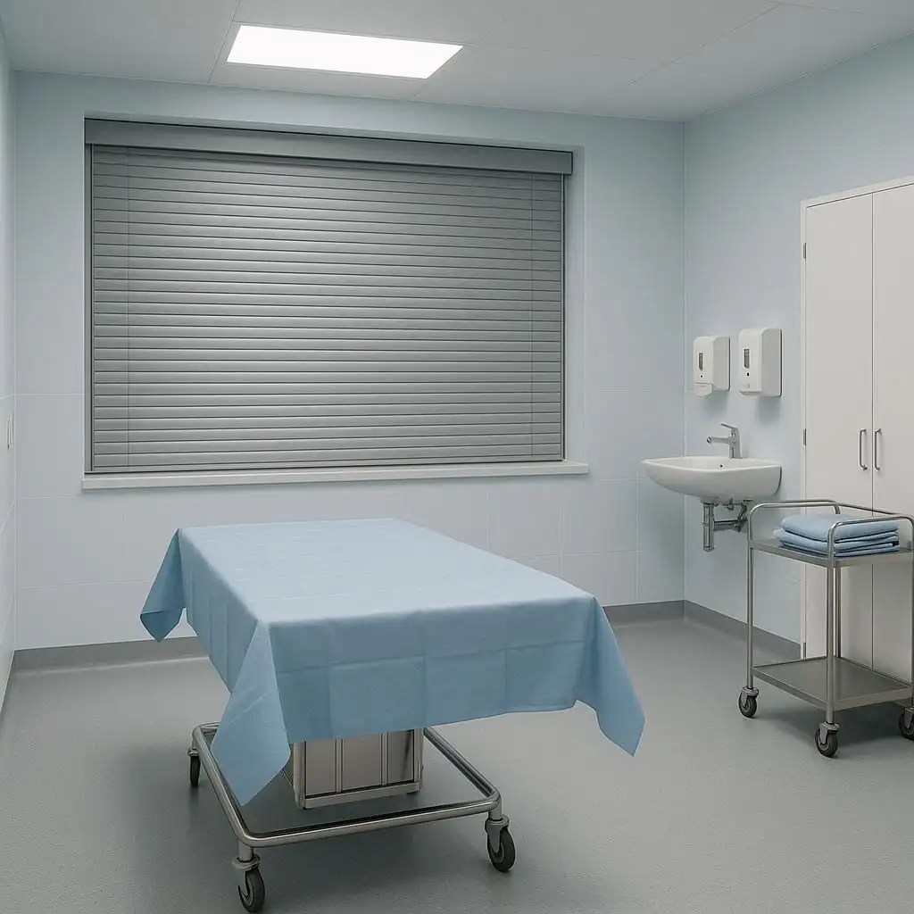 Waterproof Blinds Hospital Surgery Prep Area Hygienic, practical, and durable-meets strict medical safety requirements.