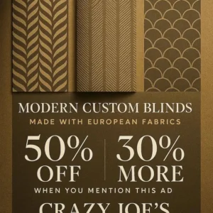 blinds sale
